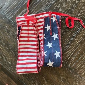 American Flag wrist wraps